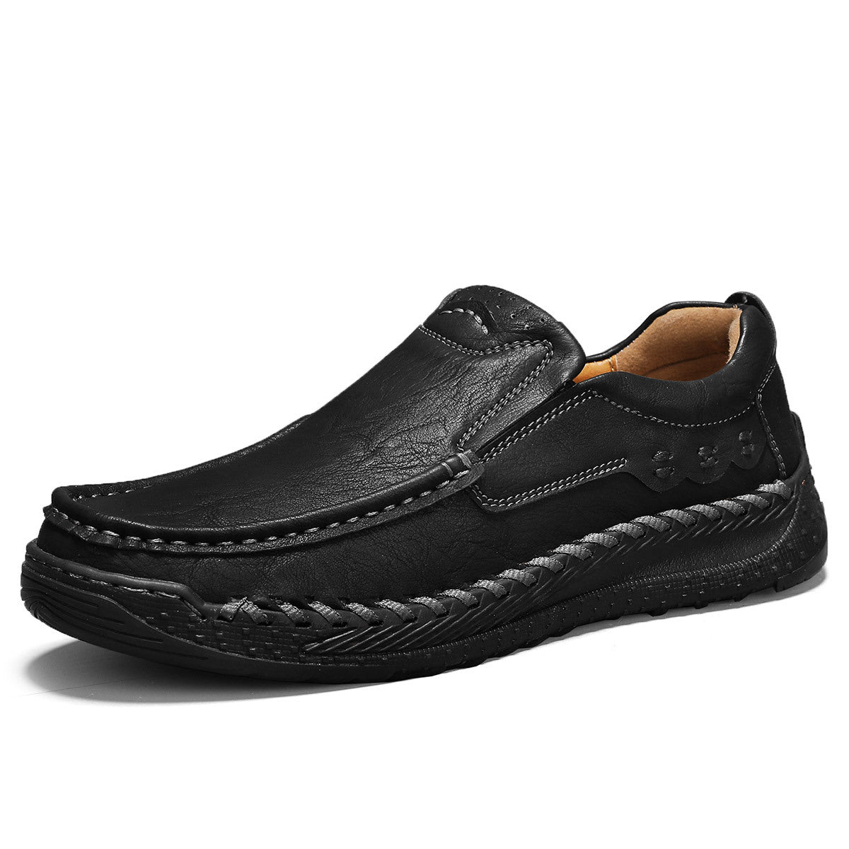 Slip‑on Casual Loafer Shoes, Non‑Slip Outdoor Daily Shoes