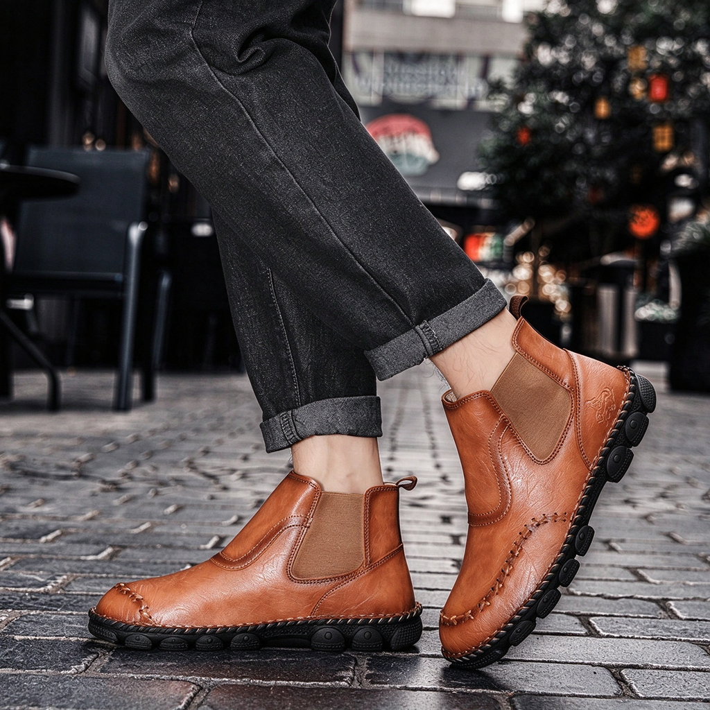 Men's Classic Slip On Chelsea Boots