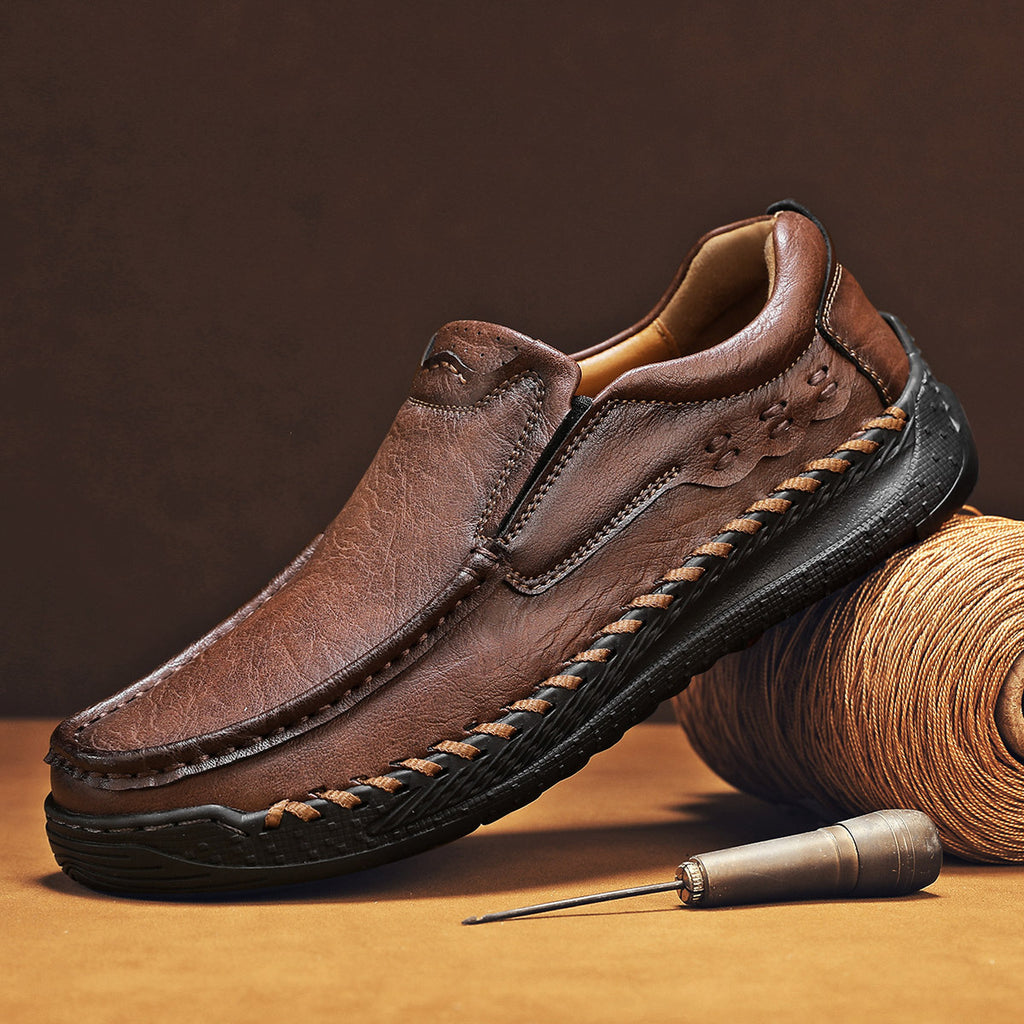Slip‑on Casual Loafer Shoes, Non‑Slip Outdoor Daily Shoes