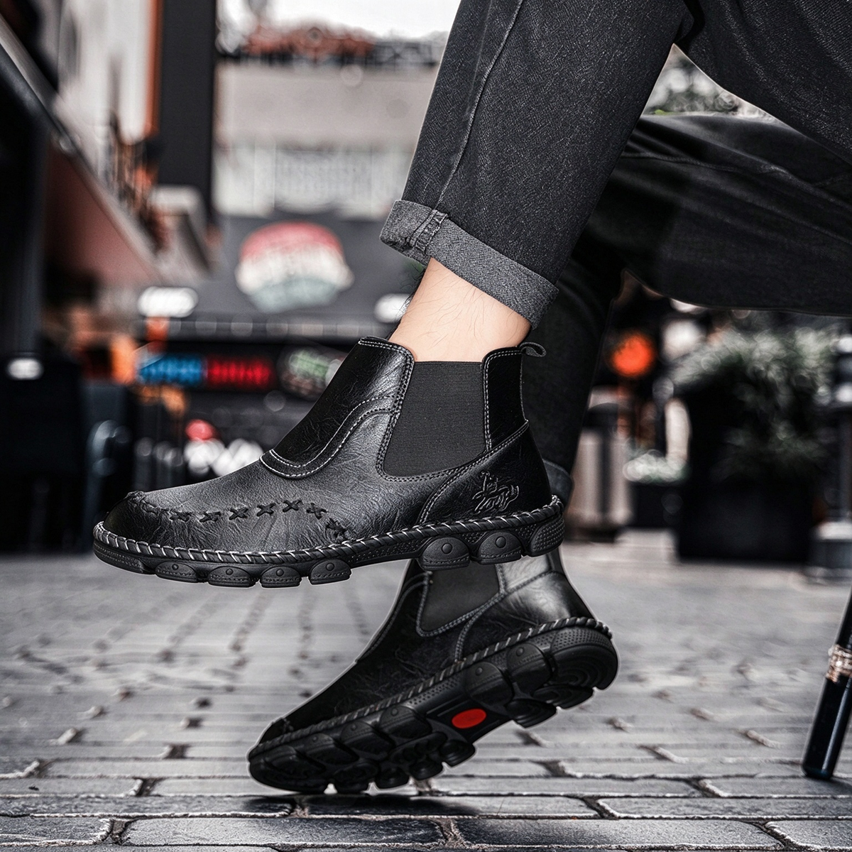 Men's Classic Slip On Chelsea Boots