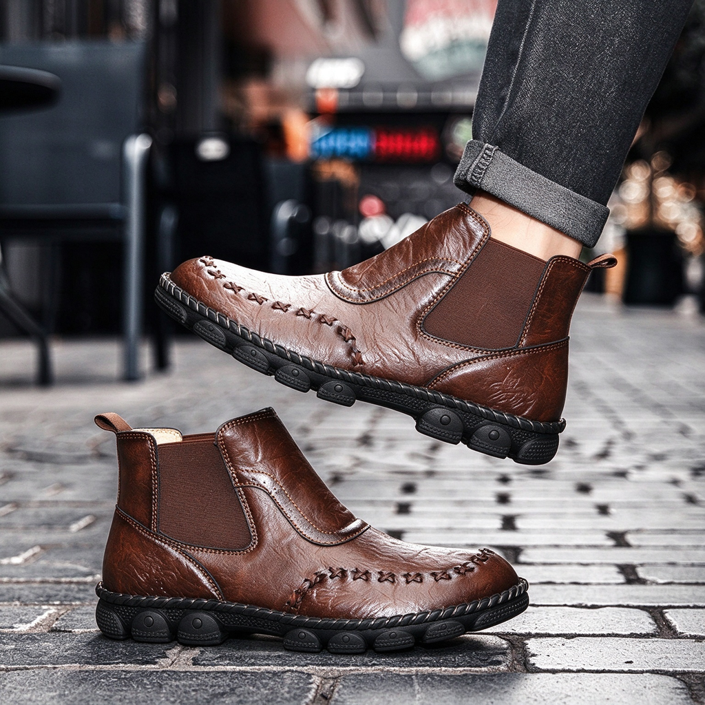 Men's Classic Slip On Chelsea Boots