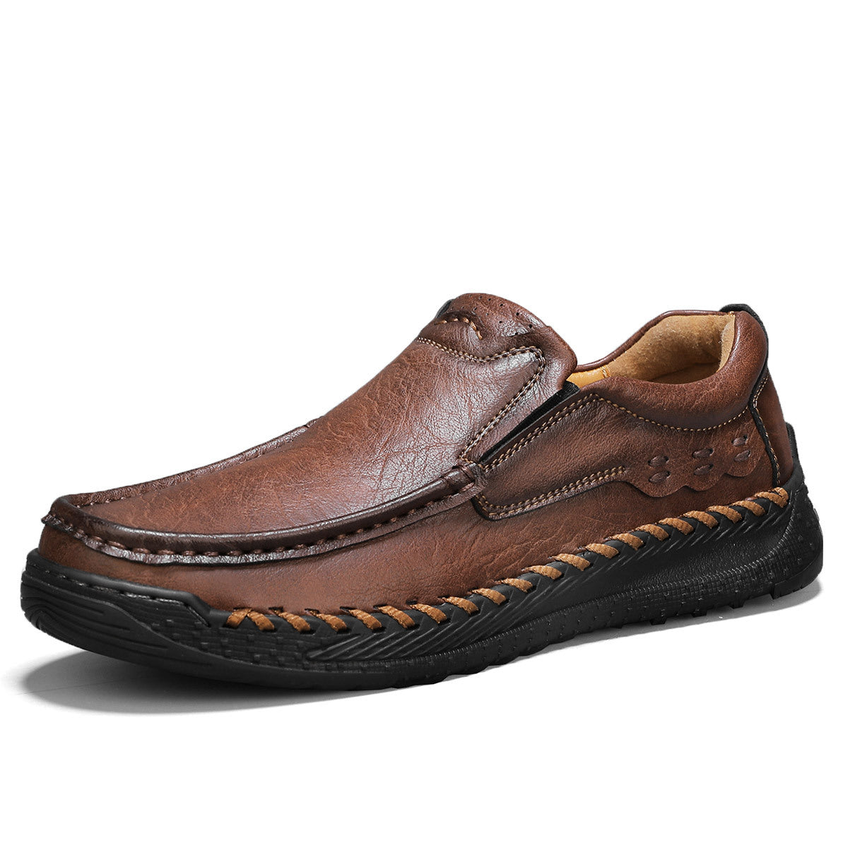 Slip‑on Casual Loafer Shoes, Non‑Slip Outdoor Daily Shoes