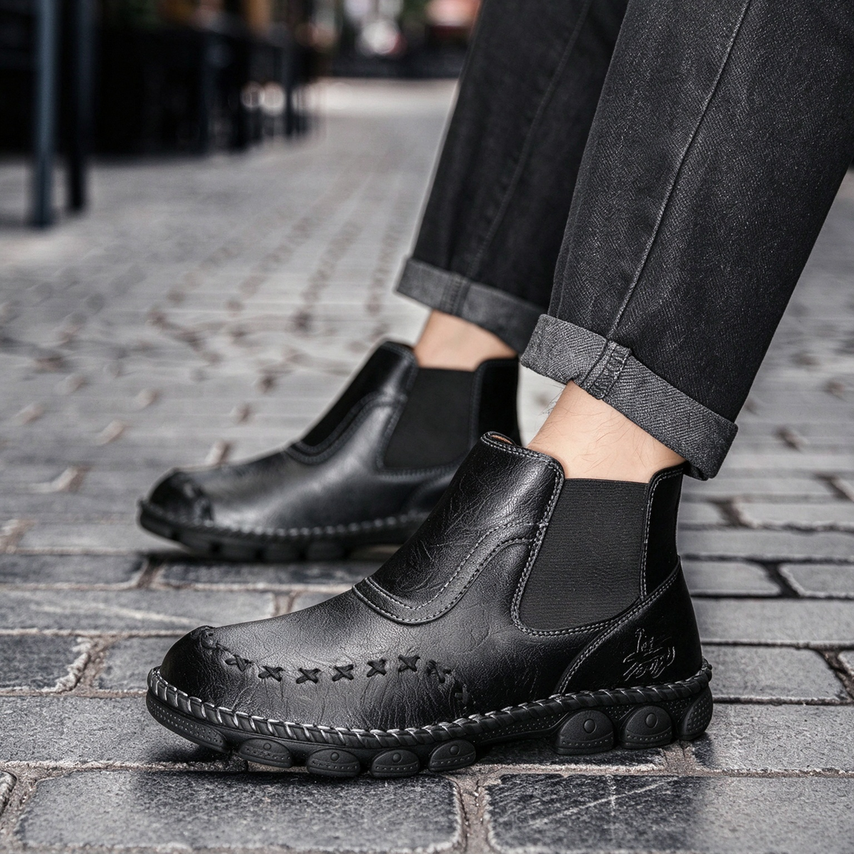 Men's Classic Slip On Chelsea Boots