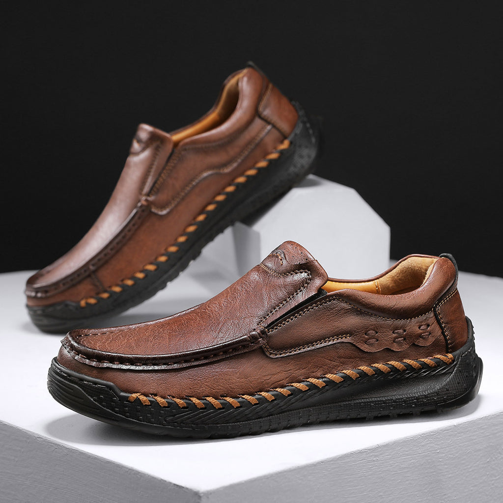 Slip‑on Casual Loafer Shoes, Non‑Slip Outdoor Daily Shoes
