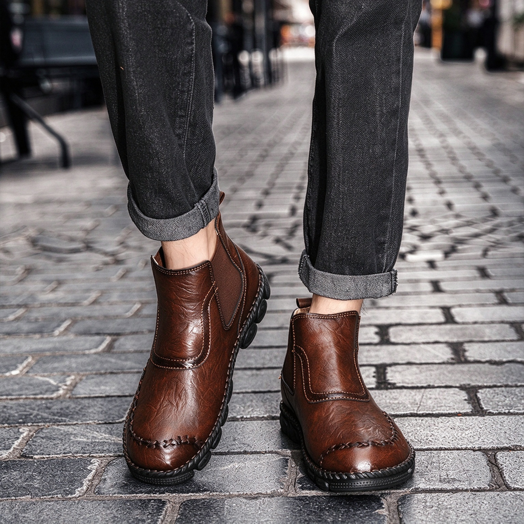 Men's Classic Slip On Chelsea Boots