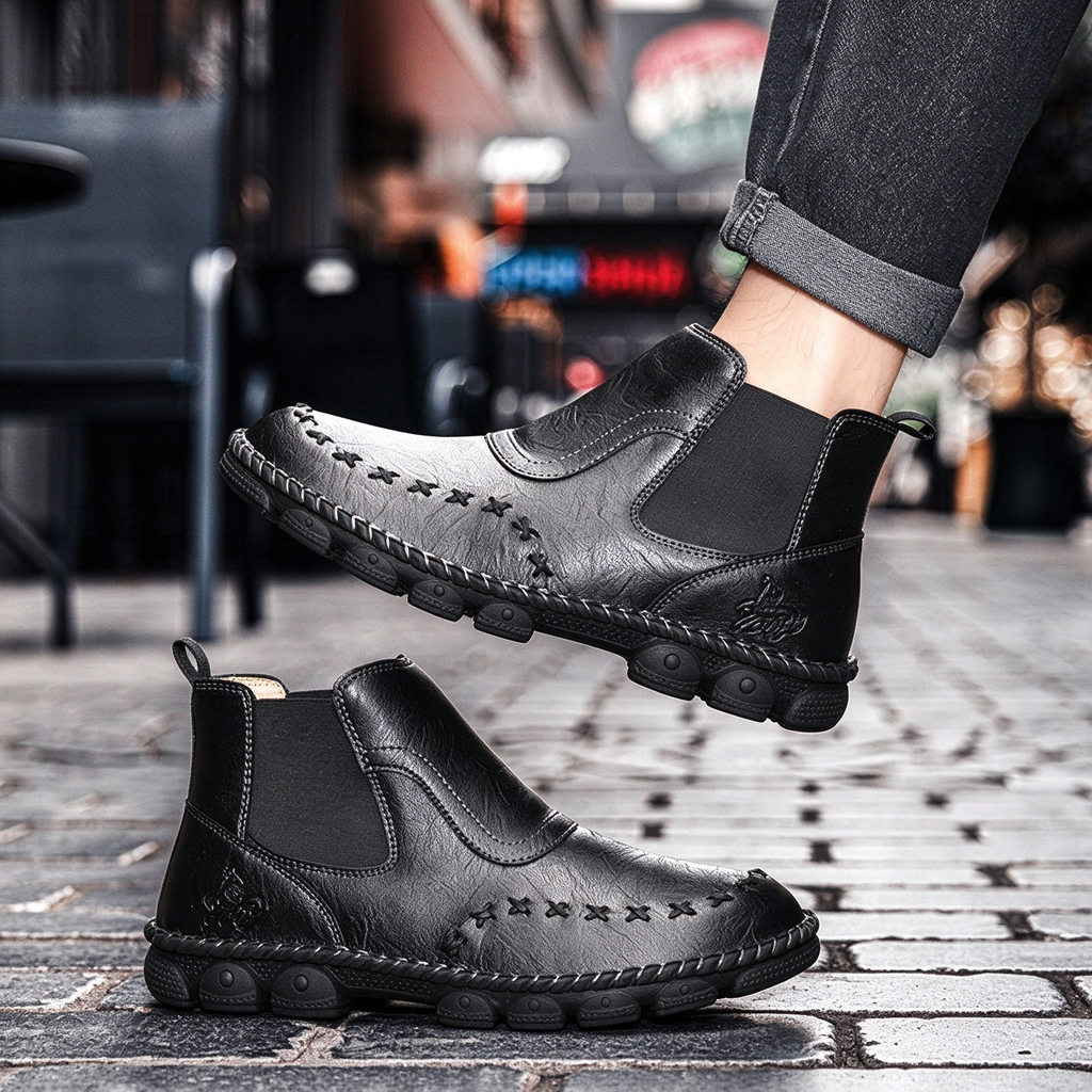 Men's Classic Slip On Chelsea Boots