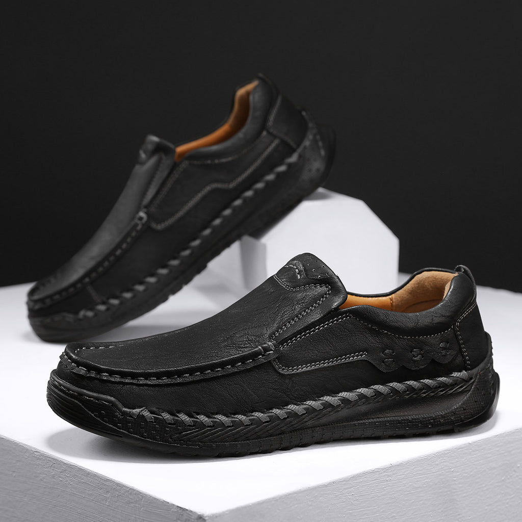 Slip‑on Casual Loafer Shoes, Non‑Slip Outdoor Daily Shoes